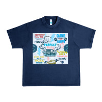 Navy perfect body loading Urban Heavy Tee - TumblerDesignByShophia