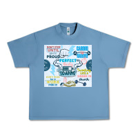 Pebble Blue perfect body loading Urban Heavy Tee - TumblerDesignByShophia