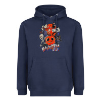 Navy Lil Boo Halloween Horror Nights Every Is October 31St Heavyweight Hoodie - minhPixels