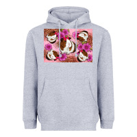 Guinea Pig Flowers Heavyweight Hoodie | Teevron