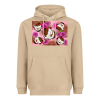 Mushroom Guinea pig flowers Heavyweight Hoodie - Artiststas
