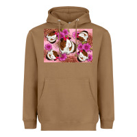 Toasted Coconut Guinea pig flowers Heavyweight Hoodie - Artiststas