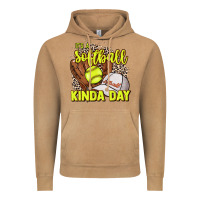 Vintage Camel It's a Softball kinda day leopard Vintage Hoodie - HowdyJamesFarm