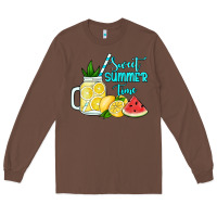 Chestnut sweet summer time no background Long Sleeve Tee - Jasminsmagicworld