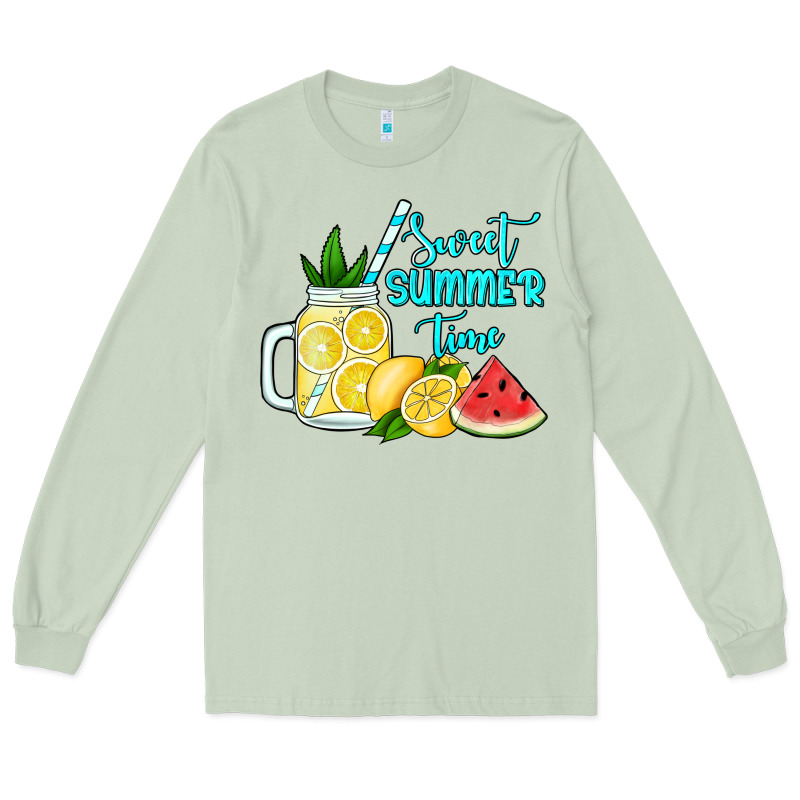 Sweet Summer Time No Background Long Sleeve Tee by Jasminsmagicworld | Teevron