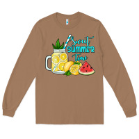 Toasted Coconut sweet summer time no background Long Sleeve Tee - Jasminsmagicworld