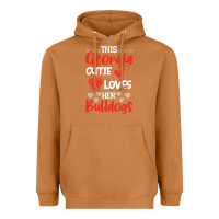 Meerkat this georgia cutie loves her bulldogs fun football Heavyweight Hoodie - minhPixels
