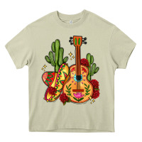 Mossy mexican guitar Heavy Core Tee - LillyAllenDesigns