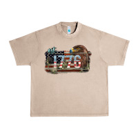 French Oak Eat. 1776 eagle 4th of july Urban Heavy Tee - HowdyJamesFarm