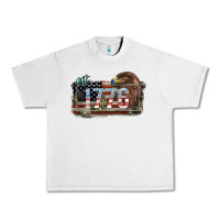 Lunar Rock Eat. 1776 eagle 4th of july Urban Heavy Tee - HowdyJamesFarm