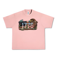 Salmon Eat. 1776 eagle 4th of july Urban Heavy Tee - HowdyJamesFarm