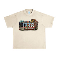 Sandshell Eat. 1776 eagle 4th of july Urban Heavy Tee - HowdyJamesFarm