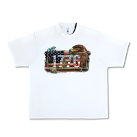 White Eat. 1776 eagle 4th of july Urban Heavy Tee - HowdyJamesFarm
