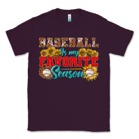 Plum Baseball is my favorite season Classic Tee - NancyCooperArtShop