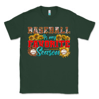 Sports Green Baseball is my favorite season Classic Tee - NancyCooperArtShop