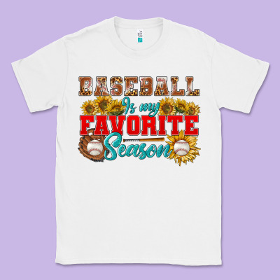 Baseball Is My Favorite Season Classic Tee Designed By Nancycooperartshop
