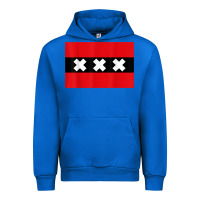 Cobalt amsterdam flag souvenir heritage travel gift t shirt Urban Hoodie - minhPixels