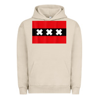 Pigment French Oak amsterdam flag souvenir heritage travel gift t shirt Urban Hoodie - minhPixels