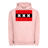 Pigment Salmon amsterdam flag souvenir heritage travel gift t shirt Urban Hoodie - minhPixels