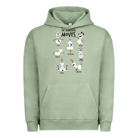 Pigment Oil Green Frozen 2 Olaf My Signature Moves Urban Hoodie - minhPixels