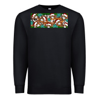 Black Santa skeleton christmas Premium Sweatshirt - Artiststas