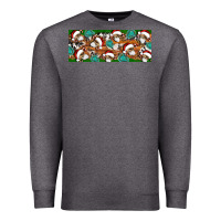 Charcoal Heather Santa skeleton christmas Premium Sweatshirt - Artiststas