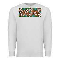Dove Grey Santa skeleton christmas Premium Sweatshirt - Artiststas