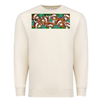 Sandshell Santa skeleton christmas Premium Sweatshirt - Artiststas