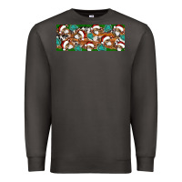 Smoke Santa skeleton christmas Premium Sweatshirt - Artiststas
