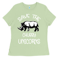 Matcha save the chubby unıcorns Ladies Tee - Bettercallsaul
