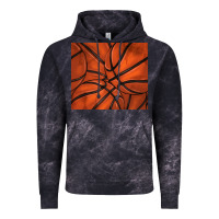 Cloud Black distressed basketball pattern Vintage Hoodie - TumblerDesignByShophia