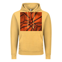 Vintage Mustard distressed basketball pattern Vintage Hoodie - TumblerDesignByShophia