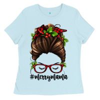 Christmas Merry Mama Ladies Tee | Teevron