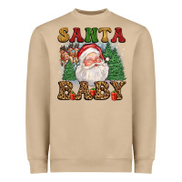 Mushroom santa baby Heavyweight Sweatshirt - FaDigitalArtStudio