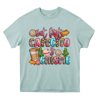 Arona but first cafecito y chisme Heavy Core Tee - LillyAllenDesigns