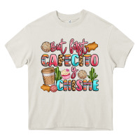 But First Cafecito Y Chisme Heavy Core Tee | Teevron