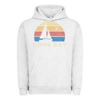 Pigment Lunar Rock Coos Bay Or Vintage Sailboat 70S Throwback Sunset Urban Hoodie - minhPixels
