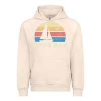 Sandshell Coos Bay Or Vintage Sailboat 70S Throwback Sunset Urban Hoodie - minhPixels