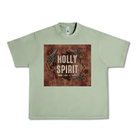 Oil Green holly spirit come like a flood Urban Heavy Tee - TumblerDesignByShophia