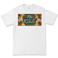 White be kind bees license plate Premium Tee - Artiststas