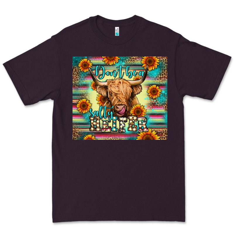 Don't Be A Salty Heifer Premium Tee by Jasminsmagicworld | Teevron