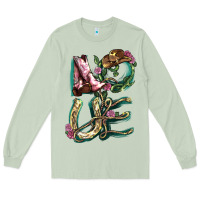 Matcha Love boots horseshoe Long Sleeve Tee - HowdyJamesFarm