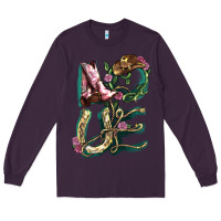 Plum Love boots horseshoe Long Sleeve Tee - HowdyJamesFarm