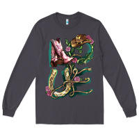 Smoke Love boots horseshoe Long Sleeve Tee - HowdyJamesFarm