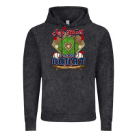 Vintage Black My heart is on that court Baseball Vintage Hoodie - HowdyJamesFarm