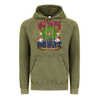 Vintage Olive My heart is on that court Baseball Vintage Hoodie - HowdyJamesFarm