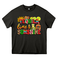 Asphalt tequila lime and sunshine Heavy Core Tee - LillyAllenDesigns