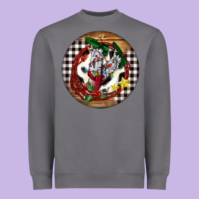 Cowgirl Boots Heavyweight Sweatshirt Designed By Fadigitalartstudio