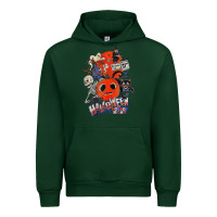 Forest Green Lil Boo Halloween Horror Nights Every Is October 31St Urban Hoodie - minhPixels