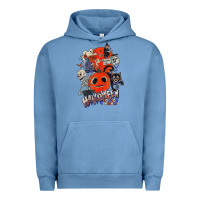 Pigment Pebble Blue Lil Boo Halloween Horror Nights Every Is October 31St Urban Hoodie - minhPixels